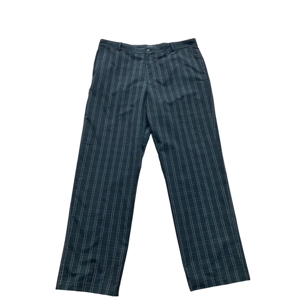 IZOD Gorpcore Plaid Golf Pants Mens Size 40 X 34 Preppy Dark Academia Trousers